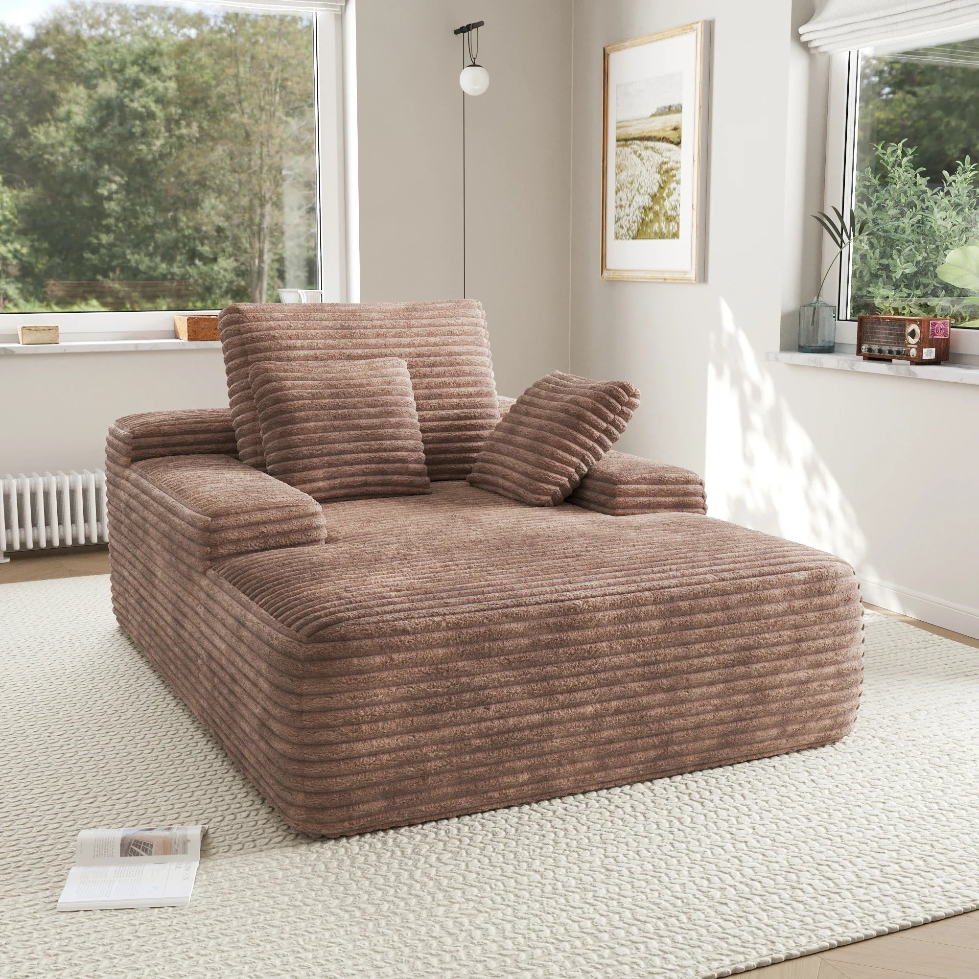Nordic Boneless Lounge Sofa Bed