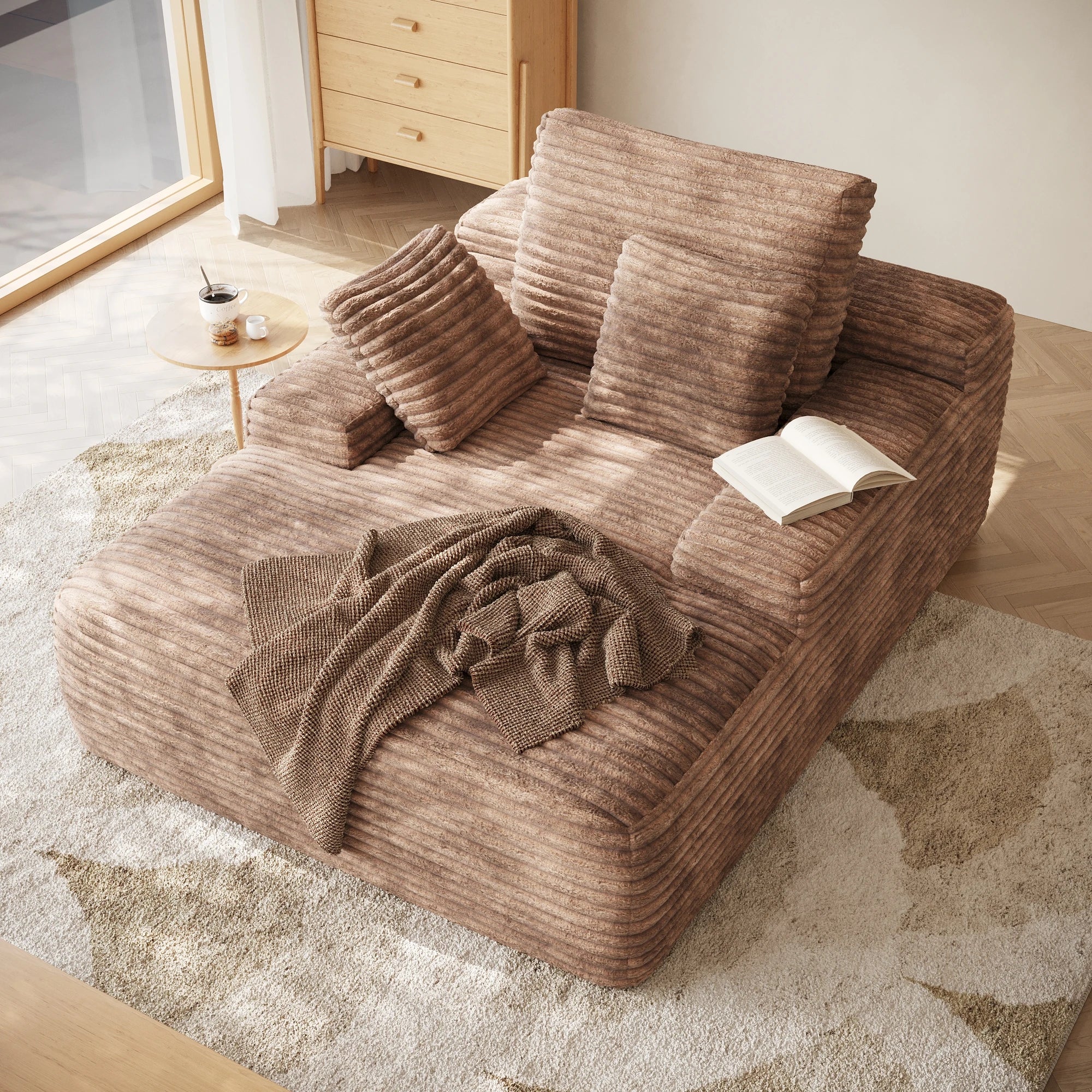 Nordic Boneless Lounge Sofa Bed