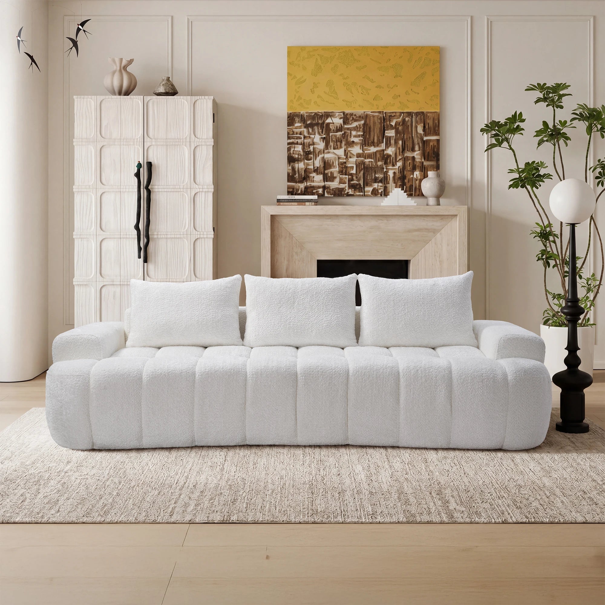 Maren Curved Boneless Couch
