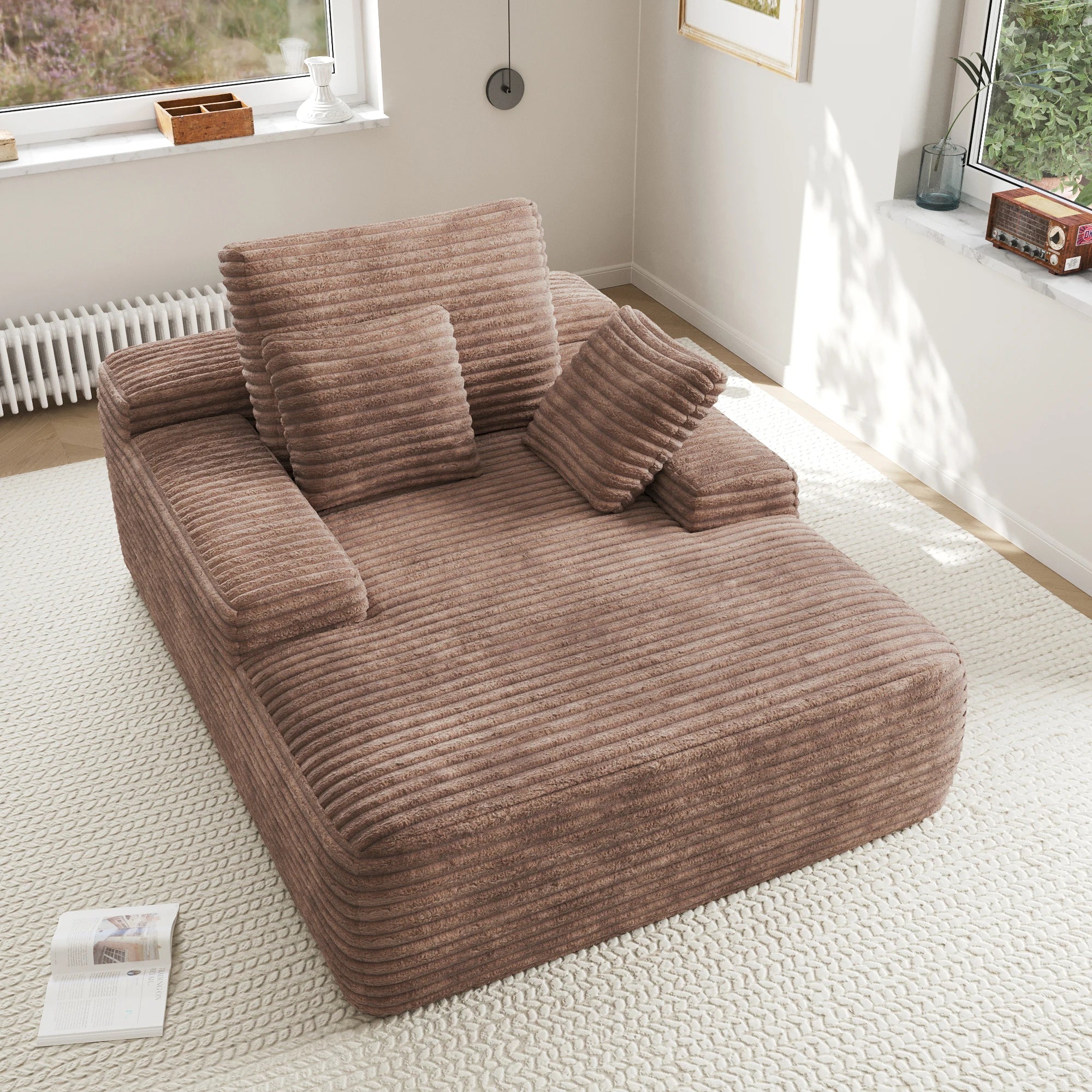 Nordic Boneless Lounge Sofa Bed