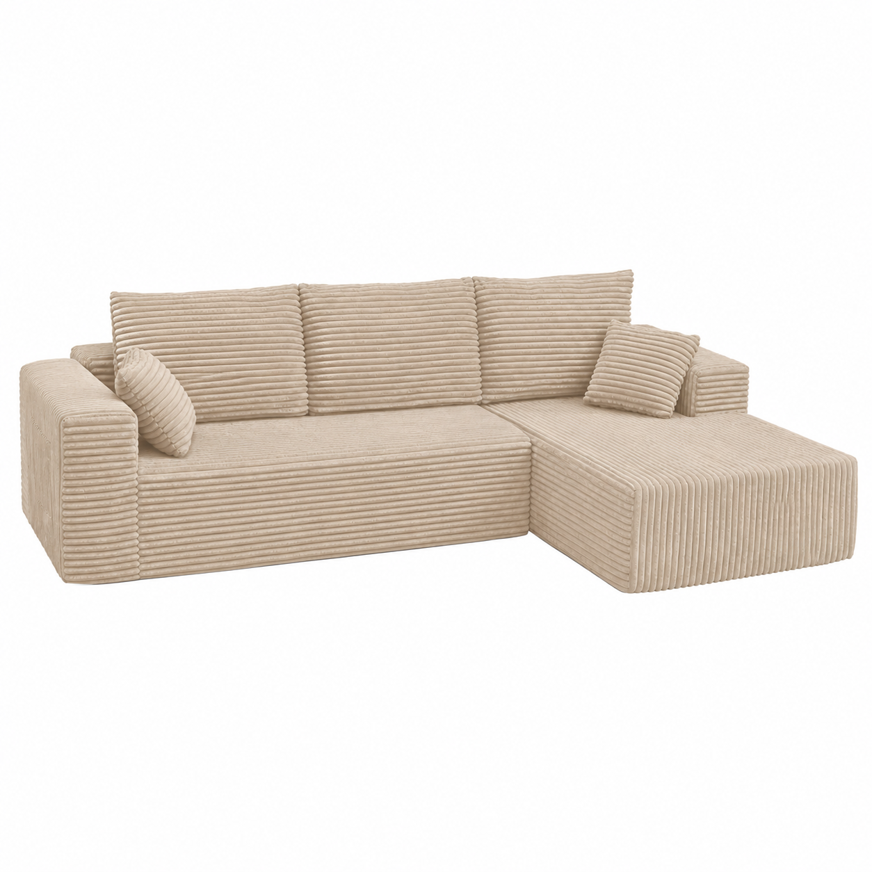 Luma L-Shaped Boneless Couch