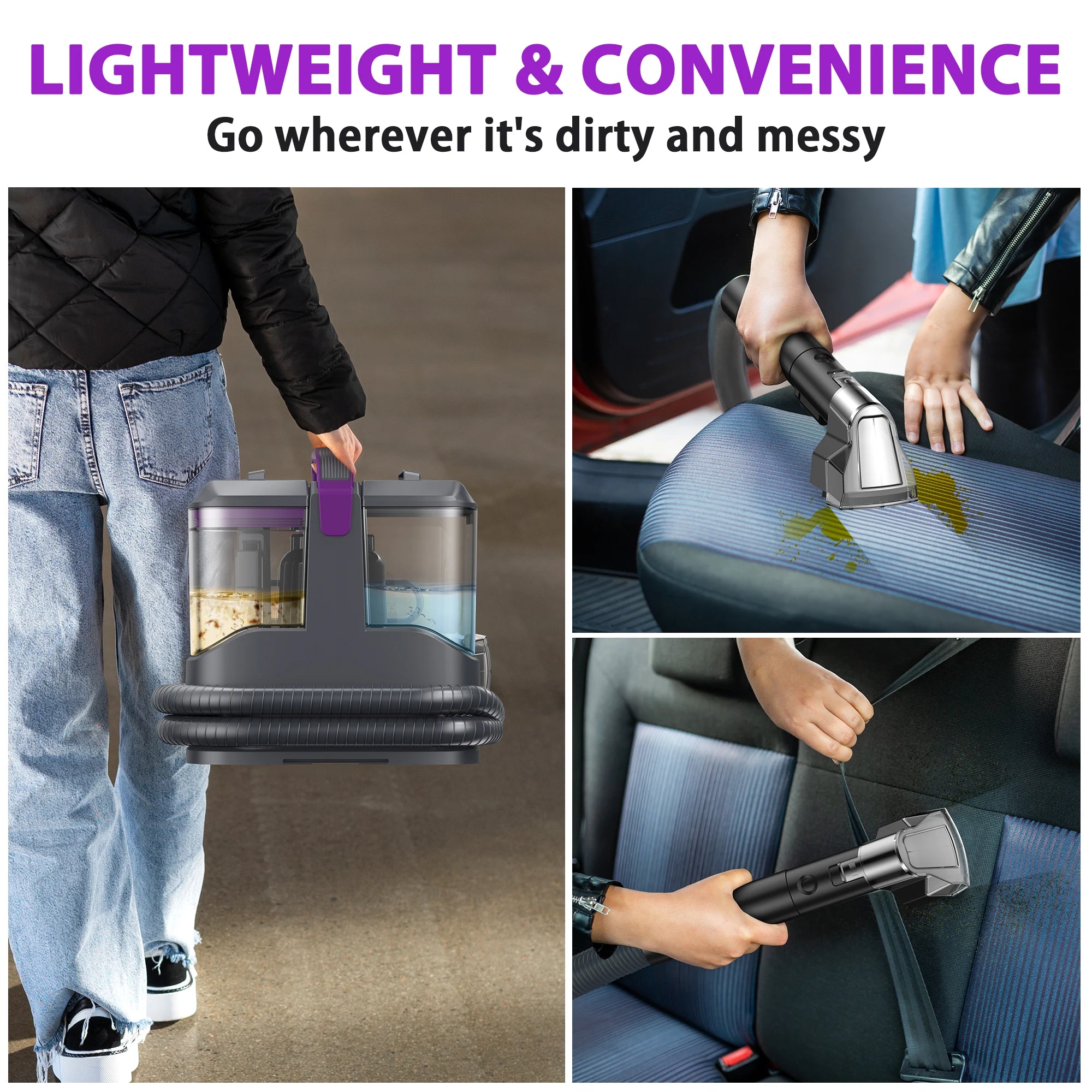 Boneless Couch Spot & Stain Vacuum cleaner