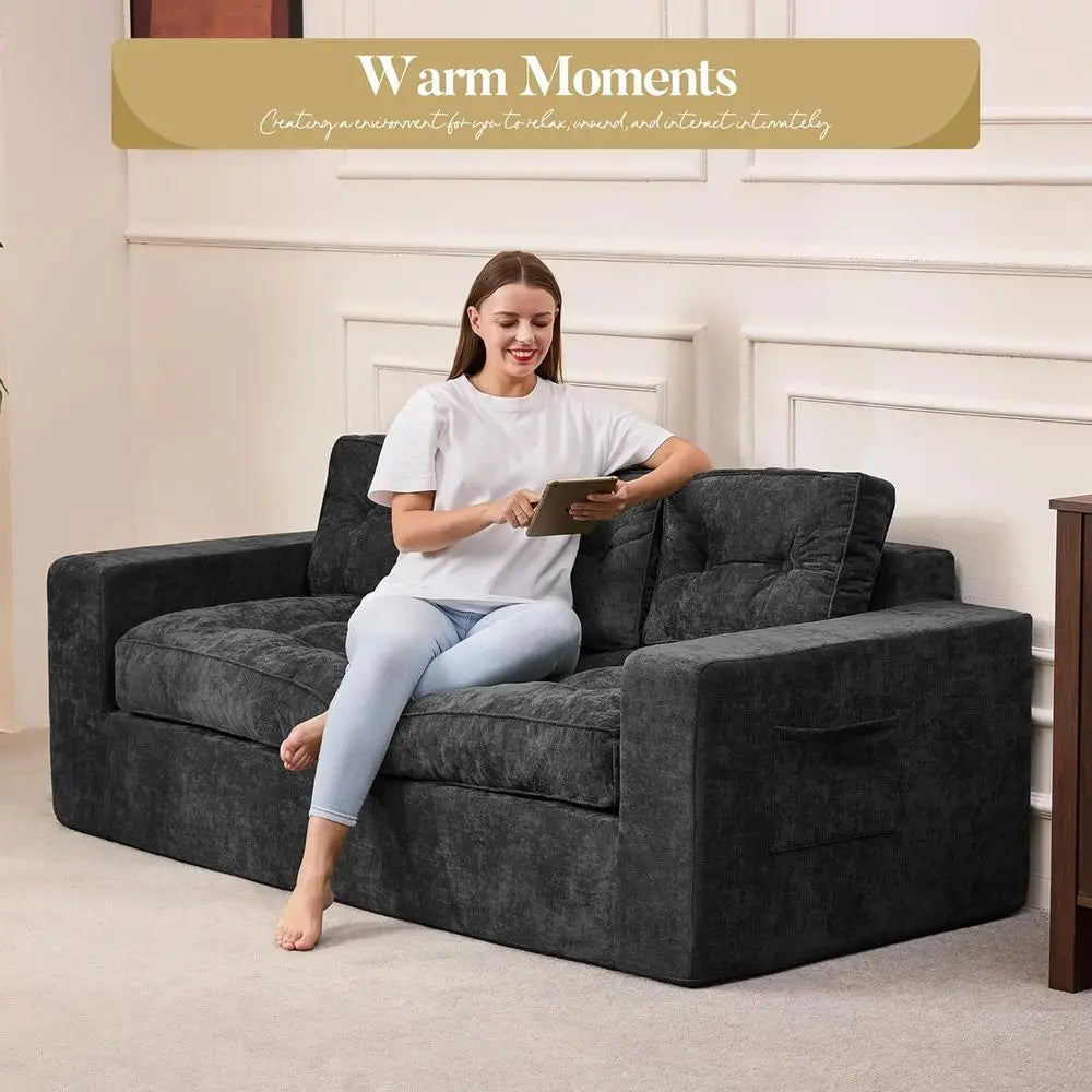 Harlow Tufted Boneless Sofa