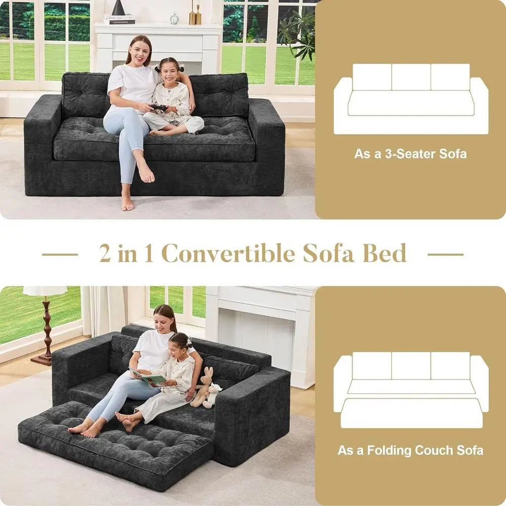Harlow Tufted Boneless Sofa