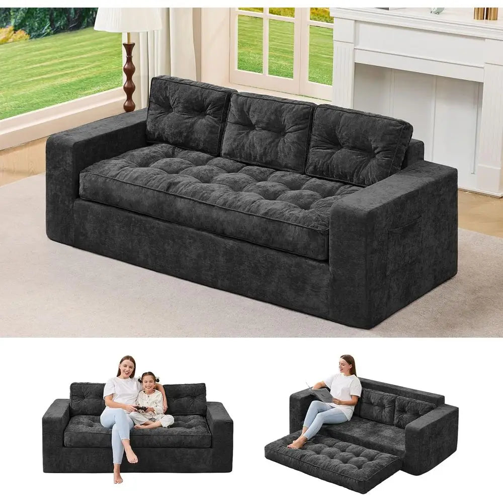Harlow Tufted Boneless Sofa