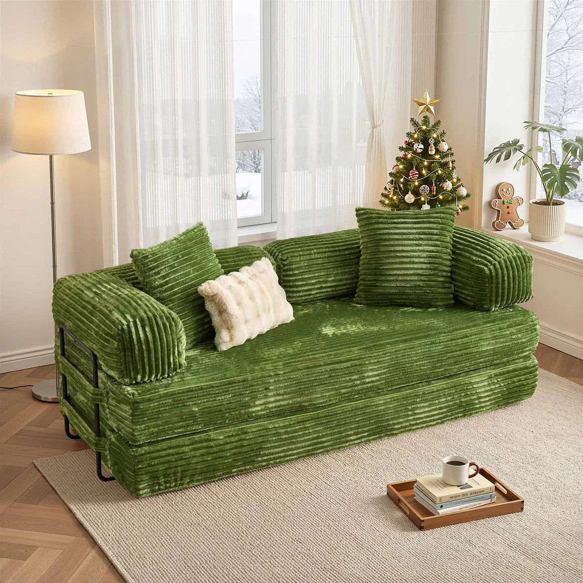 The Solace Boneless Compressed Sofa 