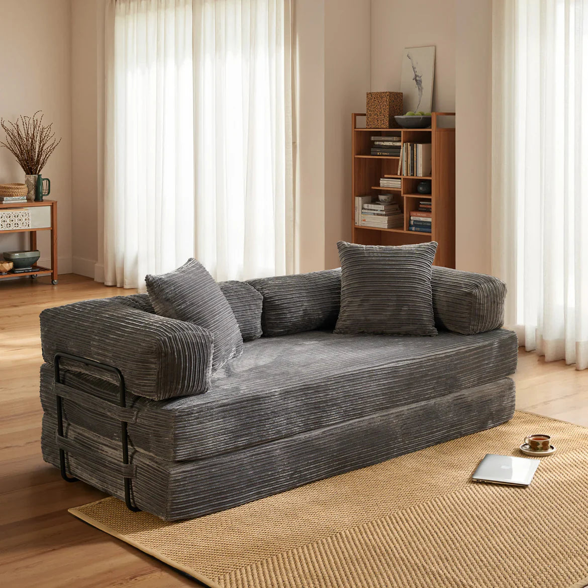 The Solace Boneless Compressed Sofa 