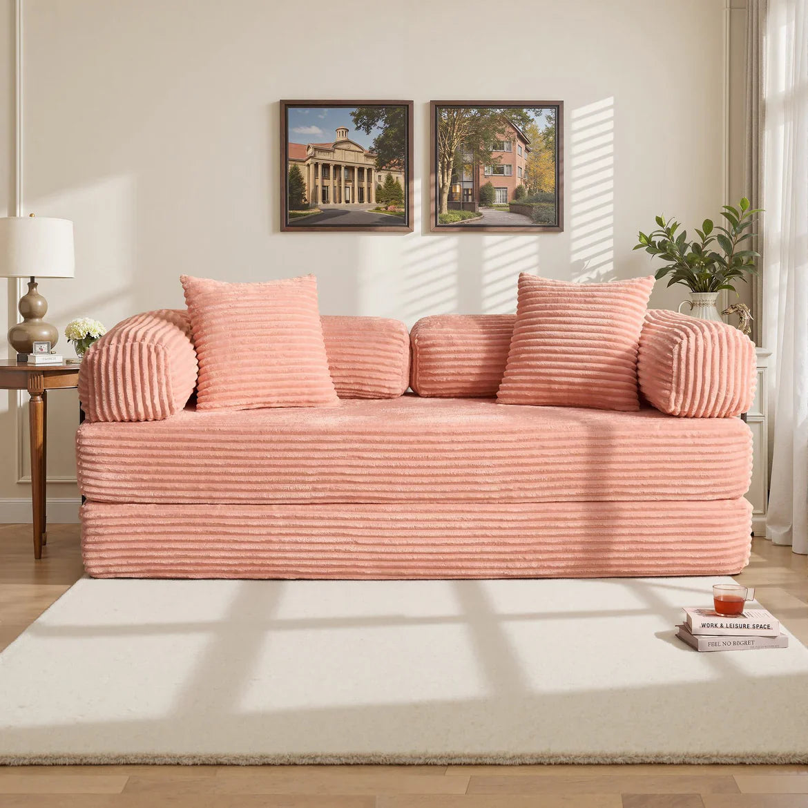 The Solace Boneless Compressed Sofa 