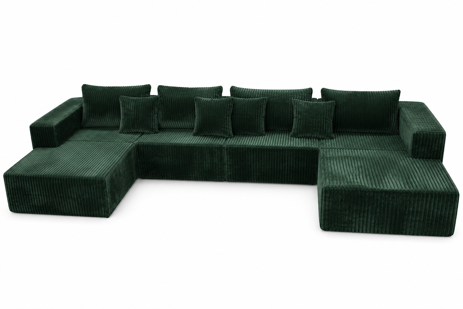 Summit U-Shaped Sectional Boneless Couch